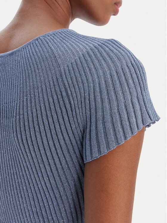 Marella Marella Strickkleid Draghi 2613321041 Himmelblau Regular Fit