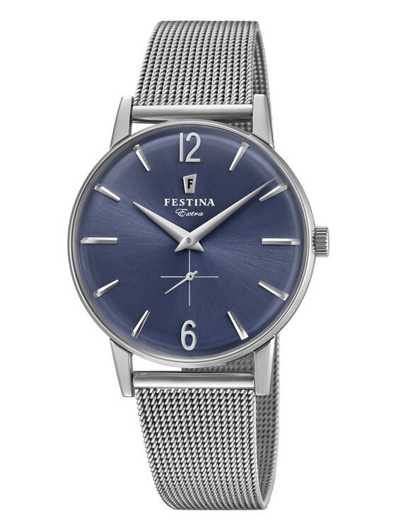 Festina Festina Zegarek 20252/3 Srebrny