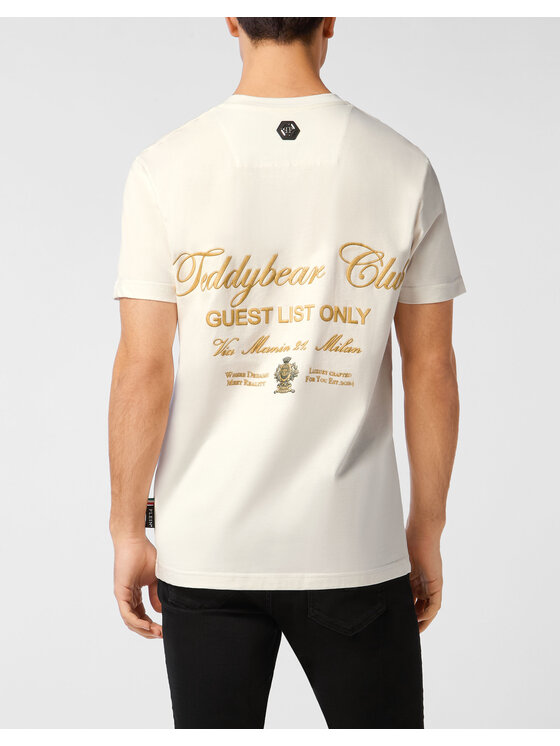 PHILIPP PLEIN PHILIPP PLEIN T-Shirt 27137 Biały Regular Fit