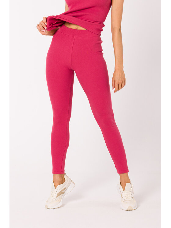 Legginsy, rozmiar XL, Pomarańczowy, M734