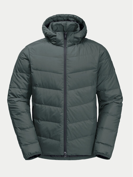 Jack Wolfskin Jack Wolfskin Giubbotto piumino Colonius Jkt 1207431 Verde Regular Fit