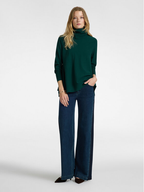 Elena Mirò Elena Mirò Cardigan M513Z000653N035 Verde A-Line Fit