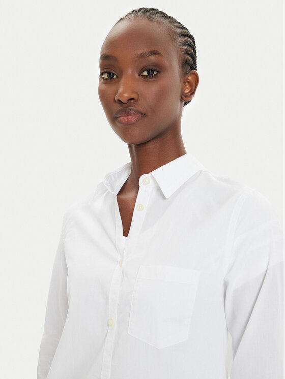 Gap Gap Košulja 841125-06 Bijela Loose Fit
