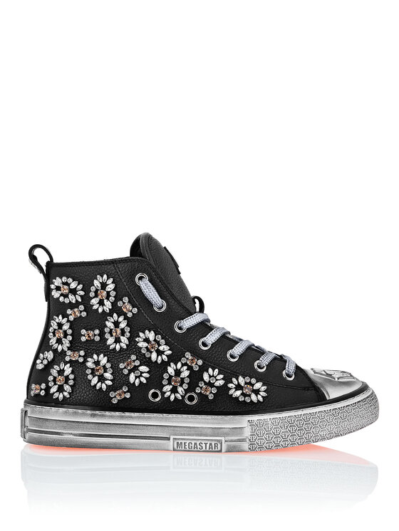 PHILIPP PLEIN PHILIPP PLEIN Sneakersy 10847 Černá