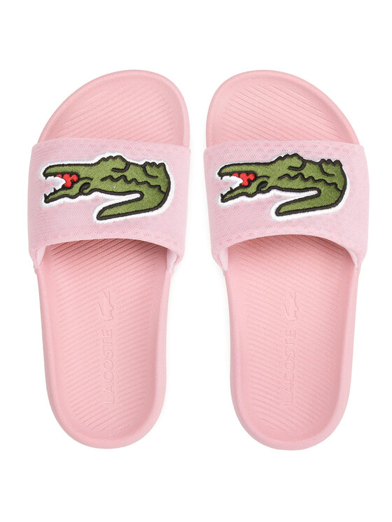 Lacoste Pantoletten Croco Slide 0921 1 Cfa 7-41CFA0045AK5 Rosa | Modivo.de