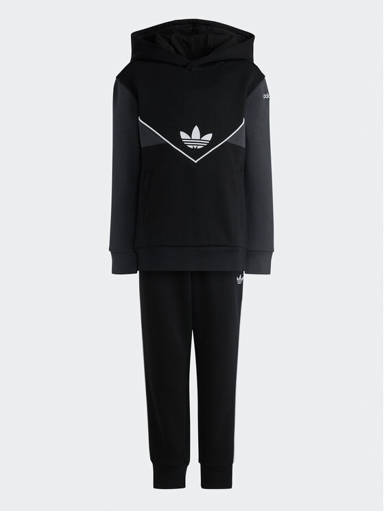 Tuta Adicolor Hoodie Set IB9910 Nero Regular Fit