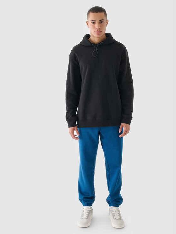 4F 4F Felpa 4FWAW24TSWSM1257-20S Nero Oversize