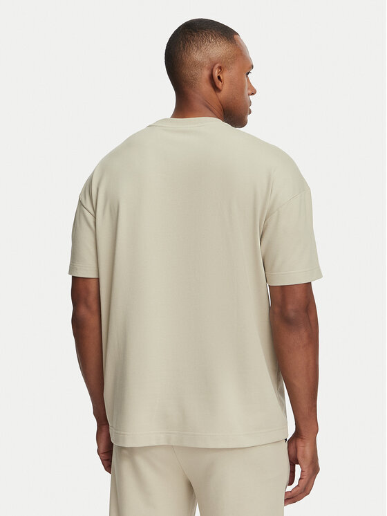 HUGO HUGO Тишърт Noah 50566159 Бежов Regular Fit