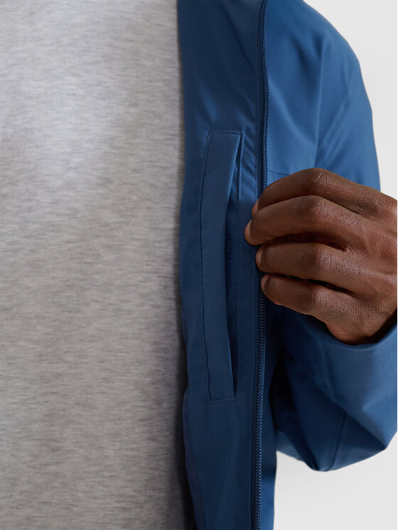 4F 4F Μπουφάν μεταβατικό 4FWSS25TTJAM703-32S Μπλε Regular Fit