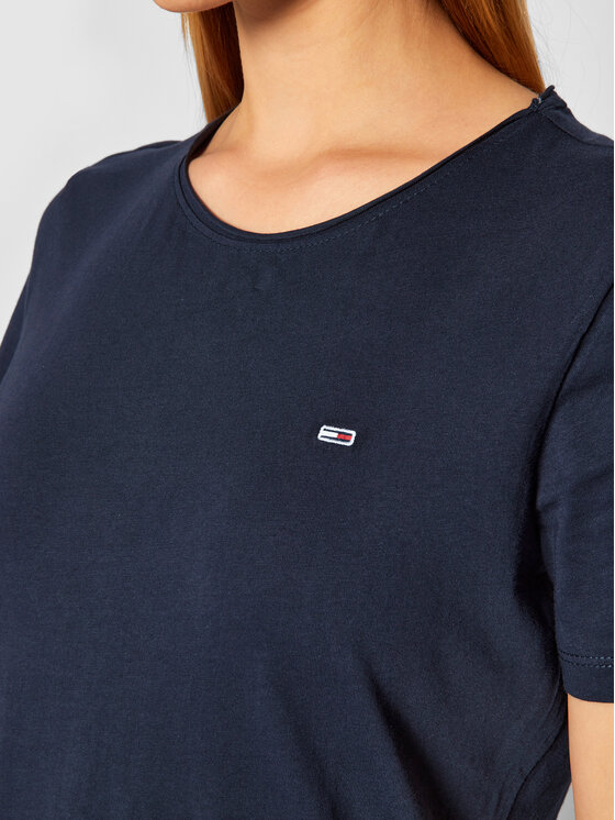 Tommy Jeans Marškinėliai C Neck 