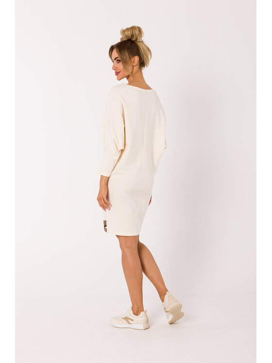 Made of Emotion Made of Emotion Vestito da giorno M732 Bianco Premium Fit