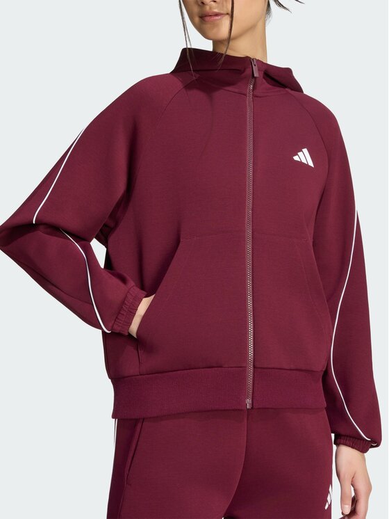 adidas adidas Bluza 167866 Czerwony Loose Fit