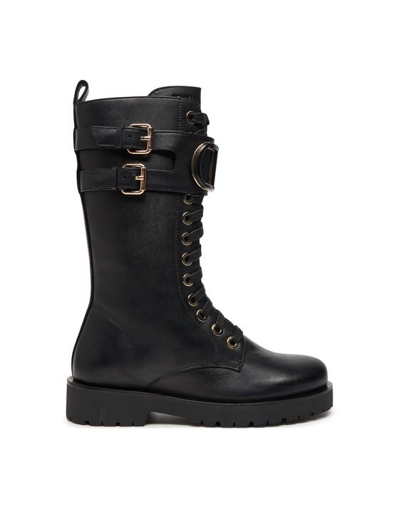 TWINSET Outdoorová obuv 242TCP084 Čierna