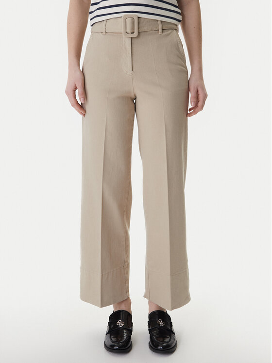 Marella Marella Παντελόνι υφασμάτινο Nicchia 2613131074 Μπεζ Regular Fit