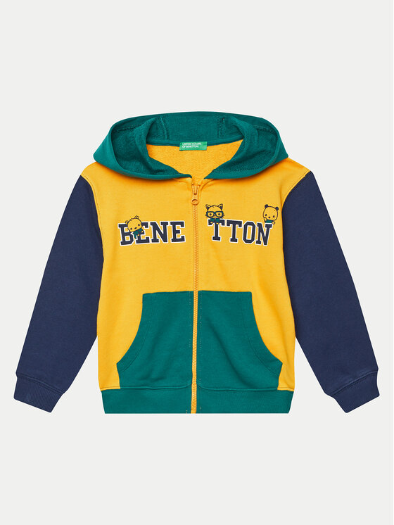 United Colors Of Benetton Bluză 3J68G5034 Colorat Regular Fit
