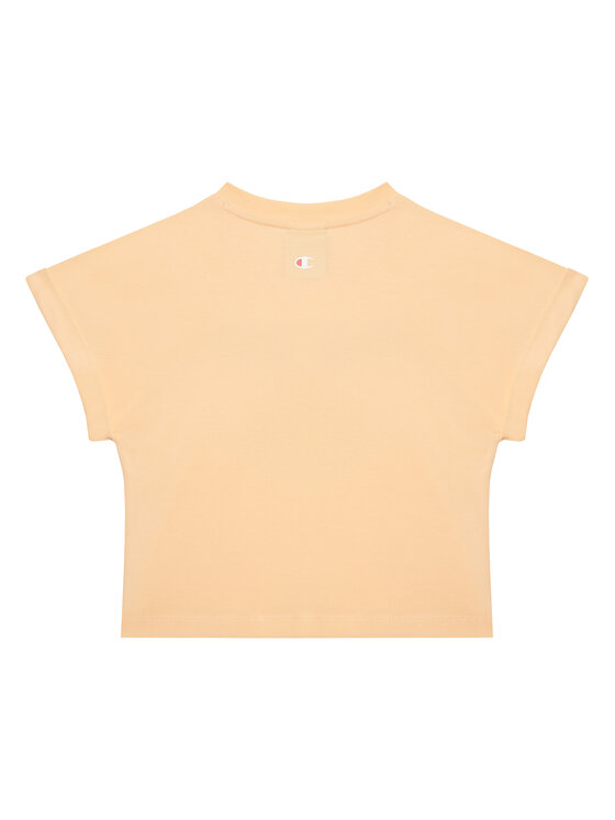 Champion Champion Komplet t-shirt i spodenki 405127 Pomarańczowy Regular Fit
