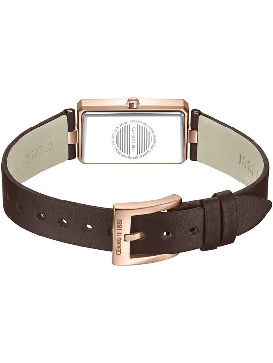 Cerruti 1881 Cerruti 1881 Zegarek Cerruti-CIWLA0112003 Brązowy