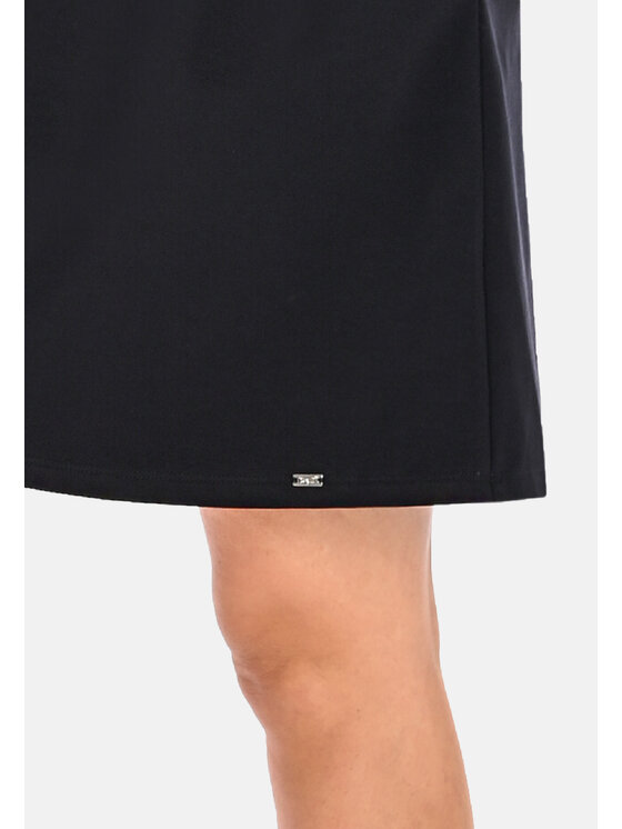 Teyli Teyli Sukienka 533 Czarny A-Line Fit