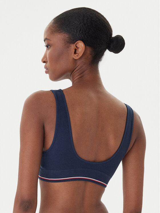 Tommy Hilfiger Tommy Hilfiger Σουτιέν τοπ UW0UW06062 Σκούρο μπλε