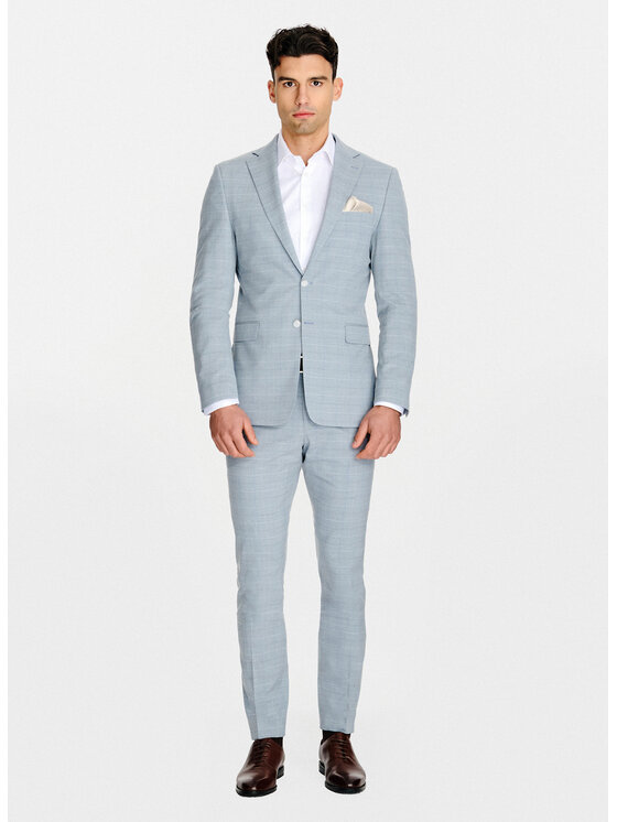 Pako Lorente Pako Lorente Marynarka P26SF-3G-041 Niebieski Slim Fit