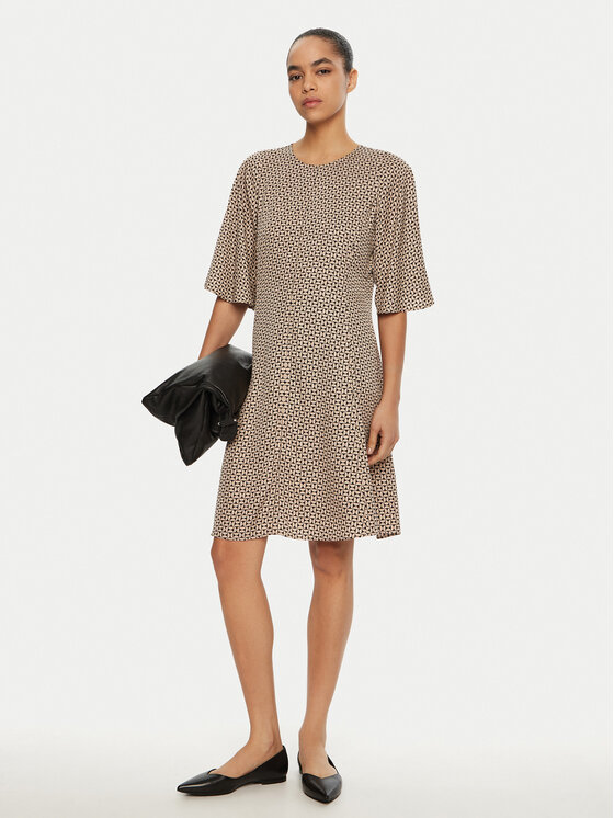 Marc O'Polo Marc O'Polo Igapäevane kleit 408 1208 21465 Beež Relaxed Fit