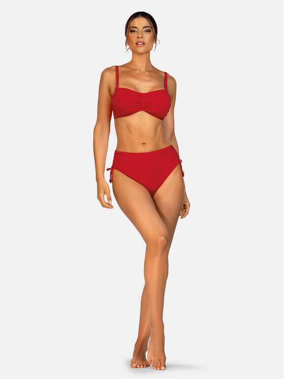 Feba Feba Góra od bikini FG189 Czerwony