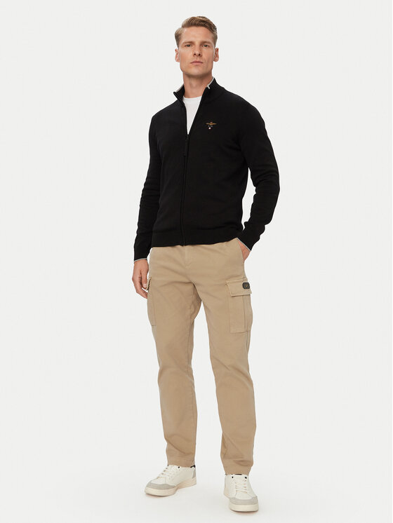 Aeronautica Militare Aeronautica Militare Kardigan 262MA1632UL00506 Must
