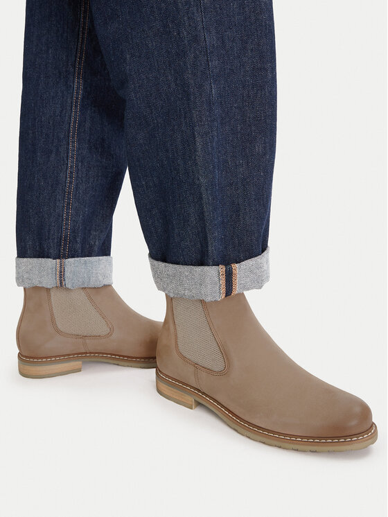 Tamaris Tamaris Kotníková obuv s elastickým prvkem 1-25056-41 Hnědá