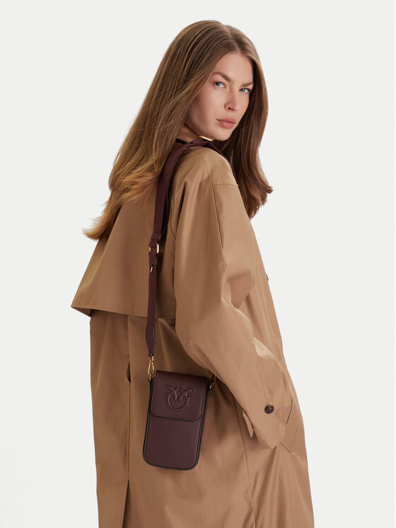 PINKO PINKO Torbica za telefon Phone Case Utility AI 25-26 PCPL 105355 A29Q Tamnocrvena