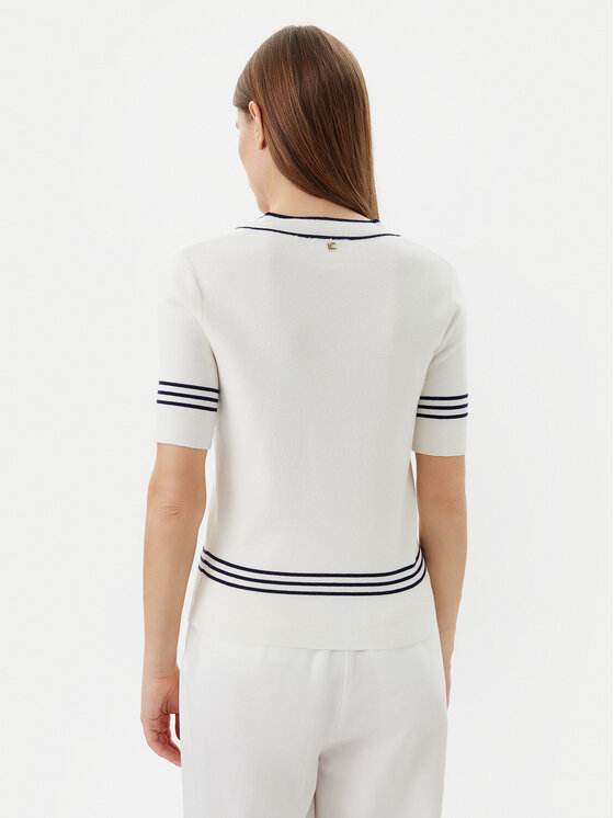 LOLA CASADEMUNT LOLA CASADEMUNT Kardigán LS2511007 Fehér Regular Fit