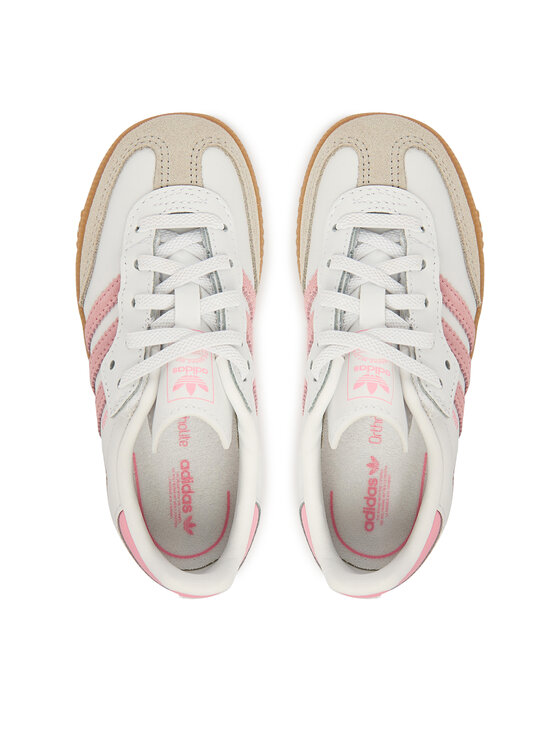 adidas adidas Sneakersy Samba Og Comfort Closure Elastic Lace JQ2028 Bílá