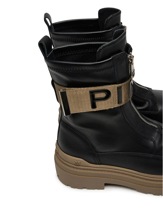 PINKO PINKO Čizme Mia 13 SD0219P061 Crna