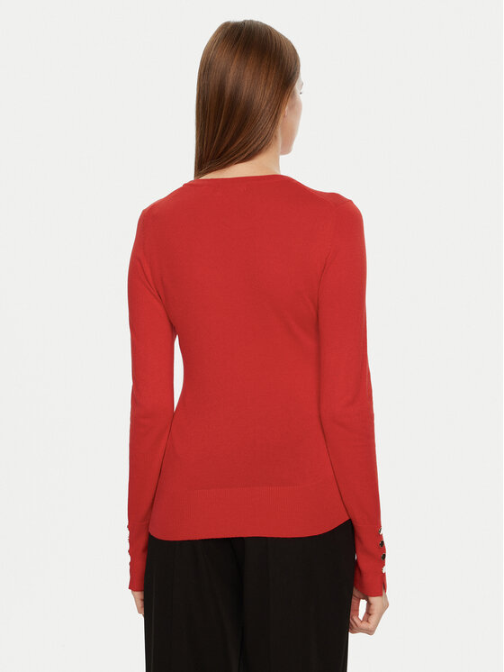 Brave Soul Brave Soul Sweater LK-248HOLLYRD Piros Regular Fit