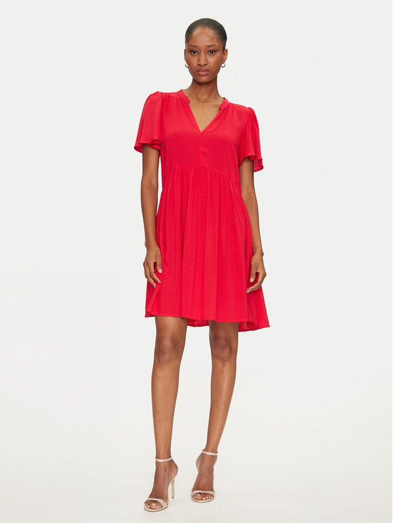 JDY JDY Літня сукня Star 15257228 Червоний Regular Fit