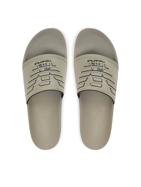 Emporio Armani Emporio Armani Klapki XVPS11 XR273 U529 Beżowy