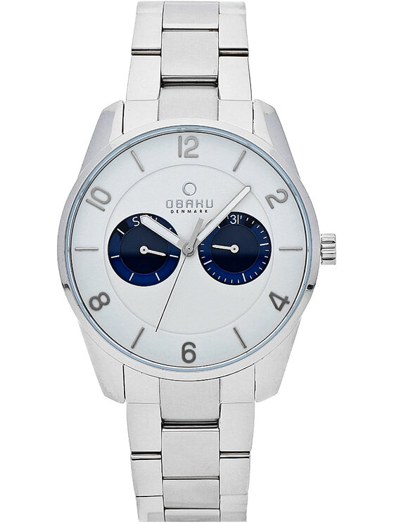 Obaku Obaku Hodinky V171GMCWSC Strieborná