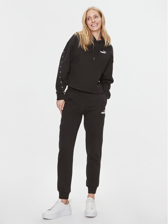 Puma Puma Μπλούζα Ess Tape 675996 Μαύρο Regular Fit