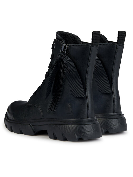 Geox Geox Ghete J Junette Girl J36HVG 000BC C9999 D Negru