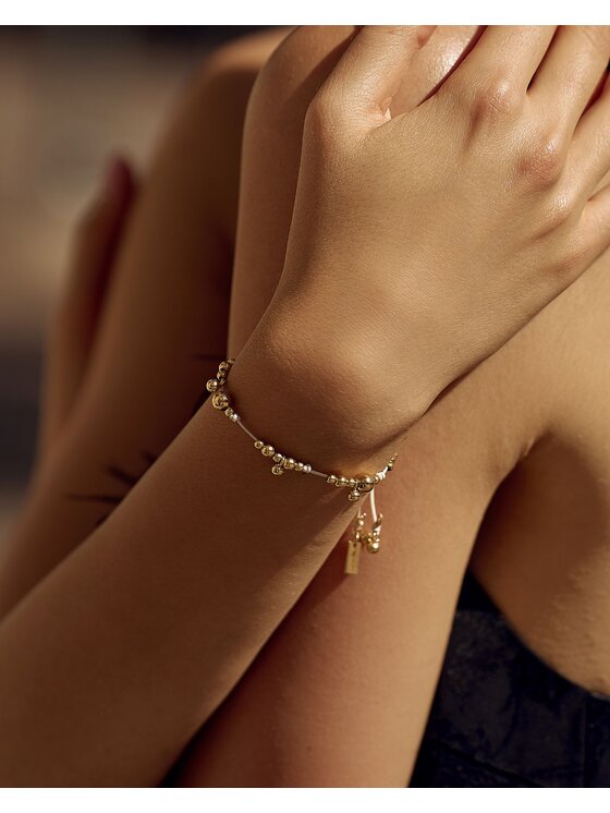 Leis Leis Bracciale Sfere Oro