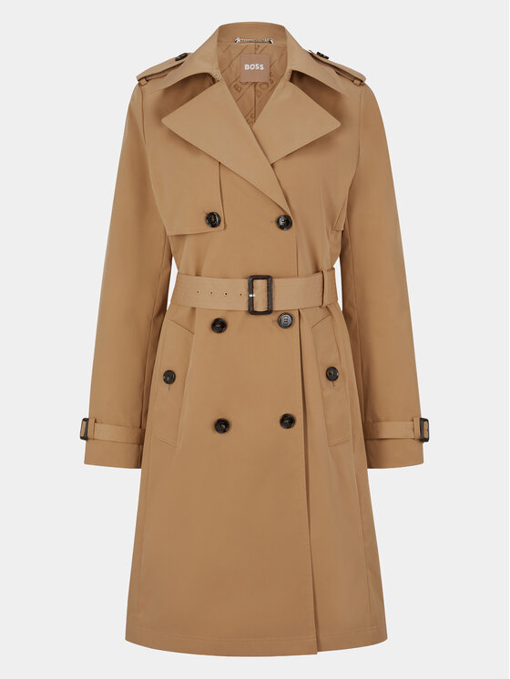 BOSS Boss Trench 50489115 Beige Regular Fit