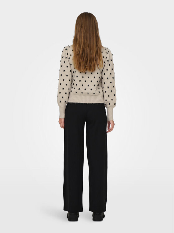 JDY JDY Pullover 15304813 Écru Regular Fit