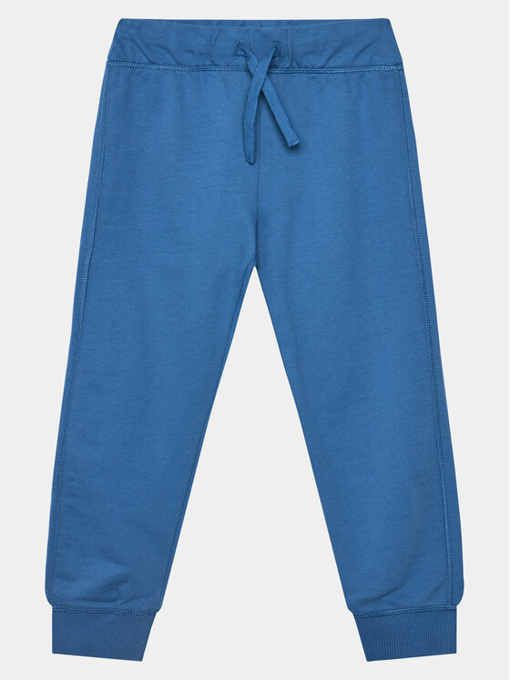 United Colors Of Benetton Pantaloni trening 3BC1CF04P Albastru Regular Fit
