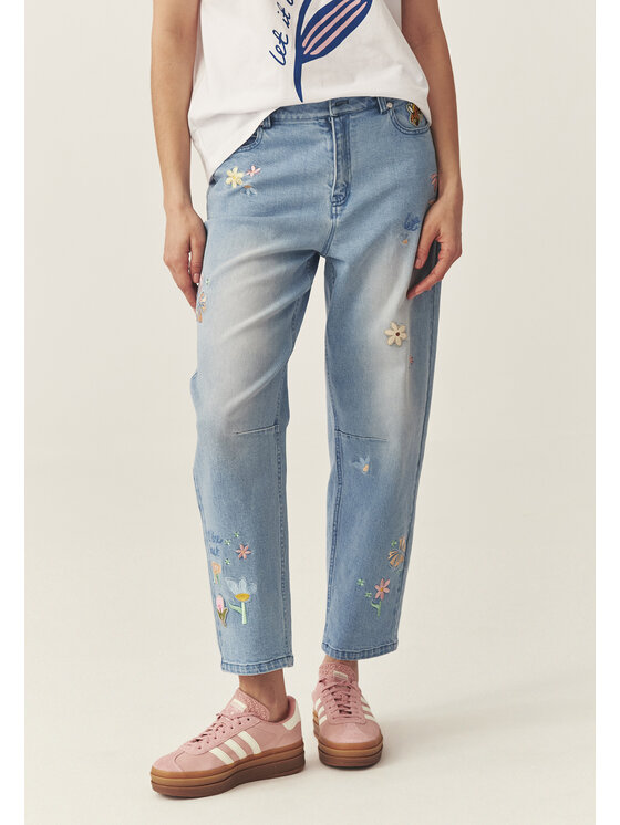 TATUUM TATUUM Jeansy HONEY Niebieski Loose Fit