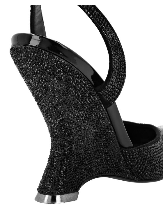 PHILIPP PLEIN PHILIPP PLEIN Czółenka 5721 Czarny