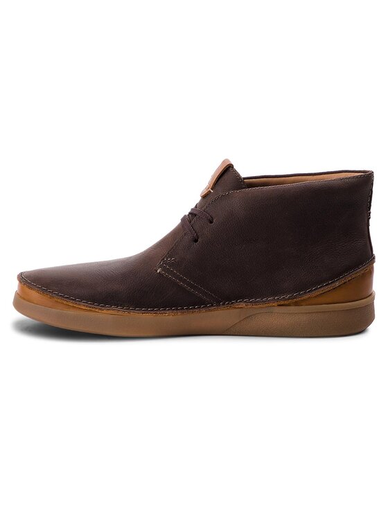 Clarks Schnurschuhe Oakland Rise 261353977 Braun Modivo