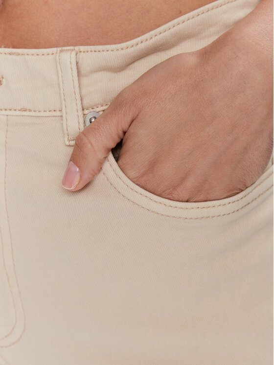 Moss Copenhagen Moss Copenhagen Jeans hlače Melana 17307 Bež Straight Leg