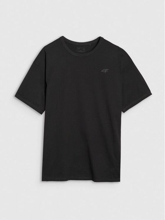 4F 4F T-shirt 4FRSS25TTSHM2686-20S Nero Oversize