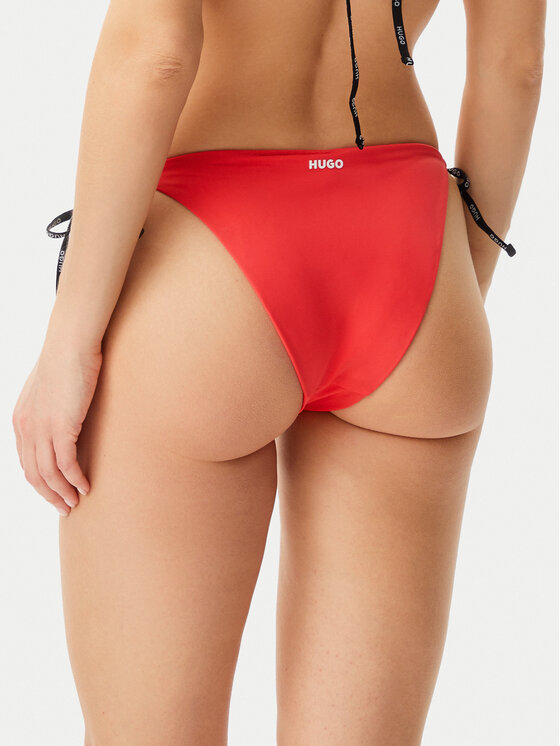 HUGO HUGO Dół od bikini Pure 50535795 Czerwony