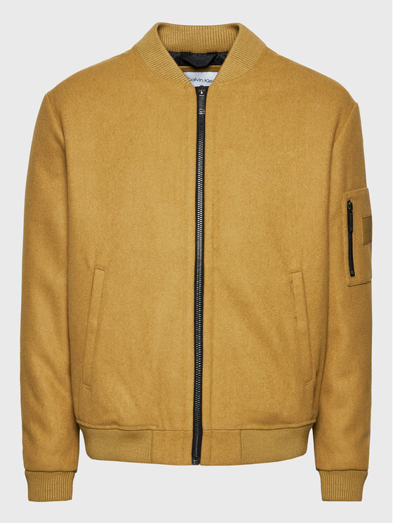 Calvin Klein Calvin Klein Daunenjacke Blend Hero K10K110319 Beige Loose Fit