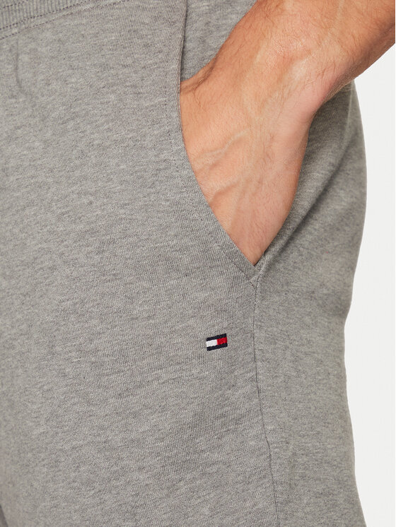Tommy Hilfiger Tommy Hilfiger Sportinės kelnės Essential MW0MW37236 Pilka Regular Fit